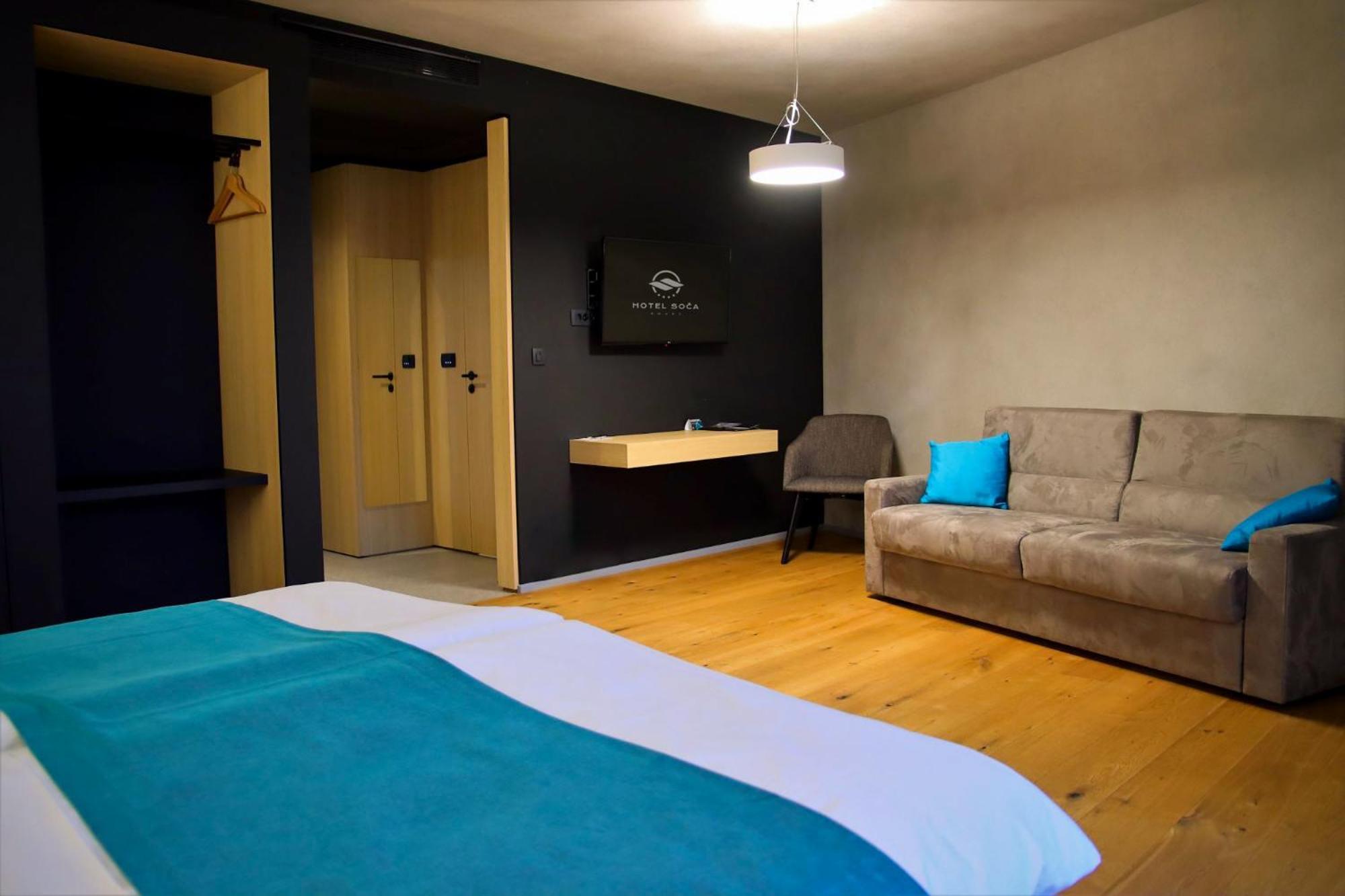 Hotel Soca Бовец Экстерьер фото