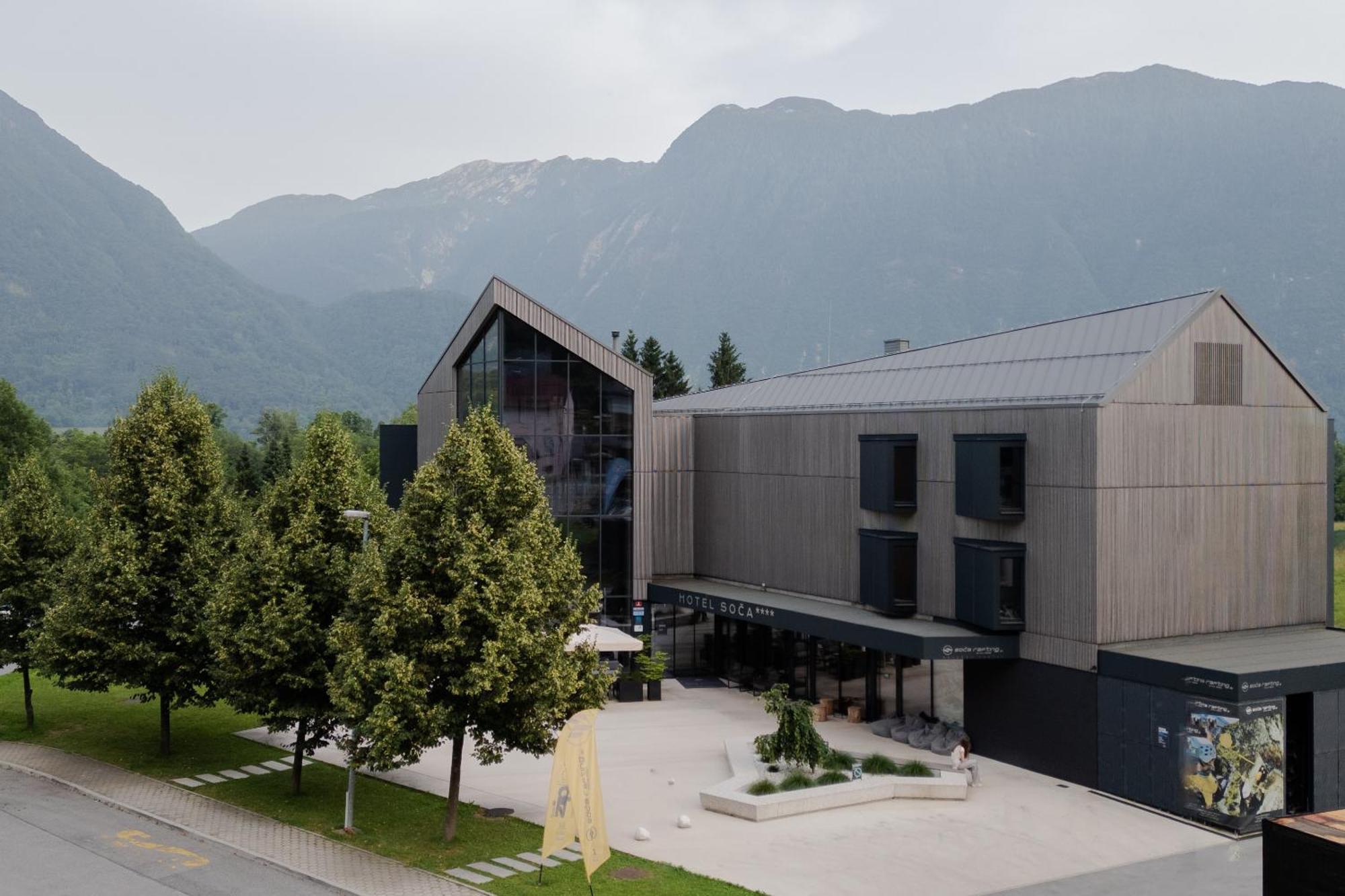 Hotel Soca Бовец Экстерьер фото