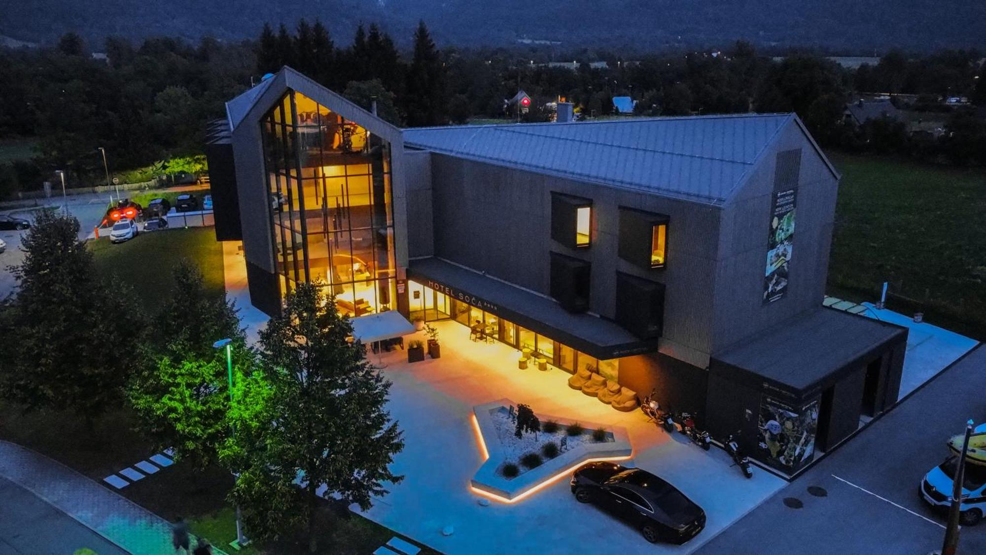 Hotel Soca Бовец Экстерьер фото