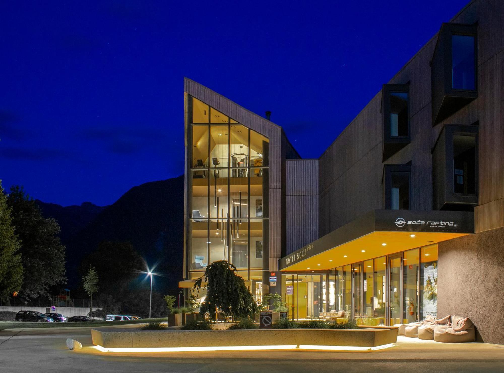 Hotel Soca Бовец Экстерьер фото