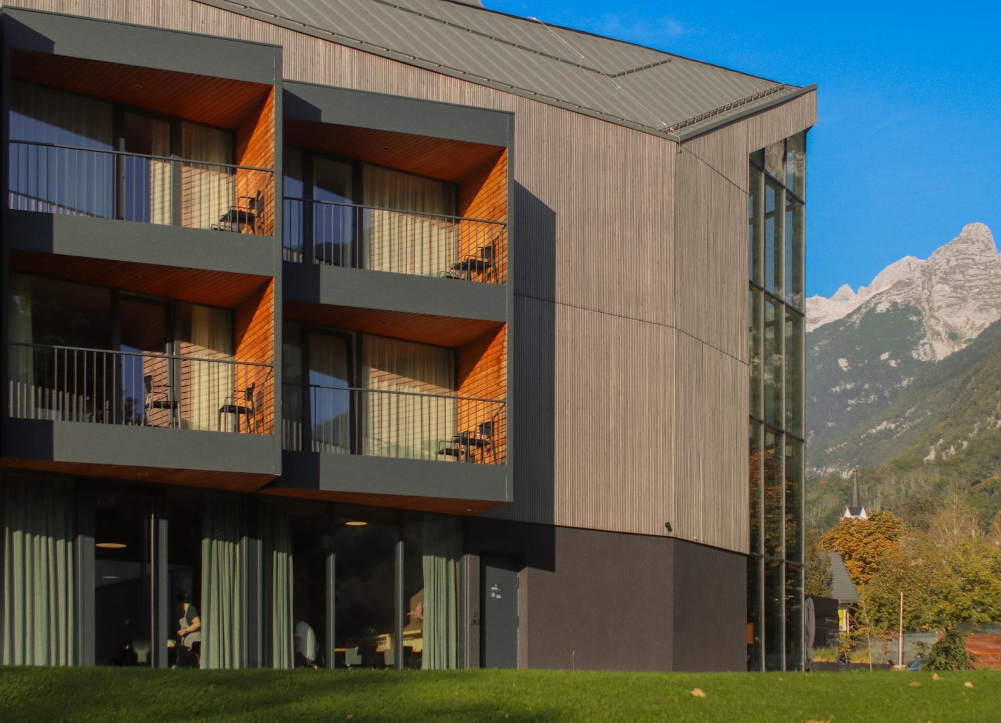Hotel Soca Бовец Экстерьер фото
