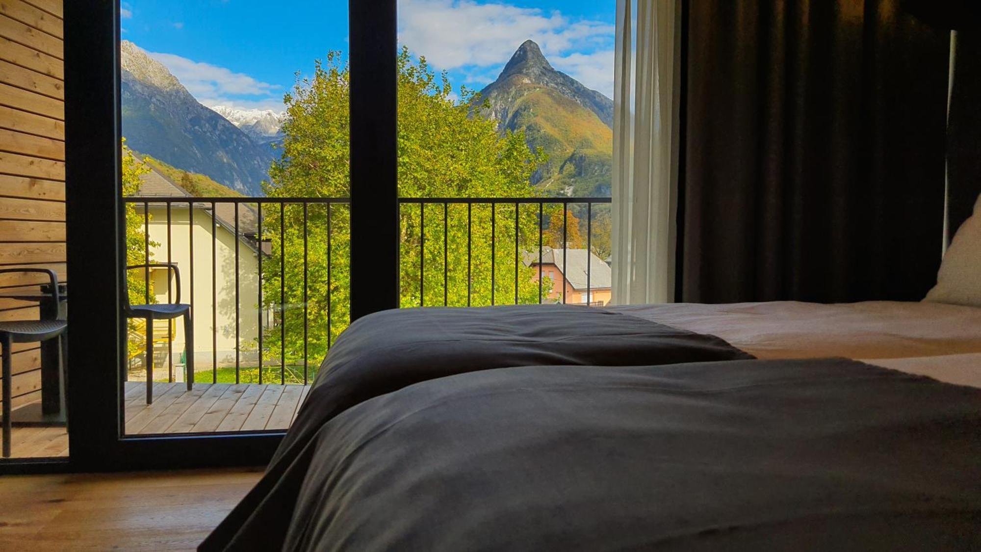 Hotel Soca Бовец Экстерьер фото